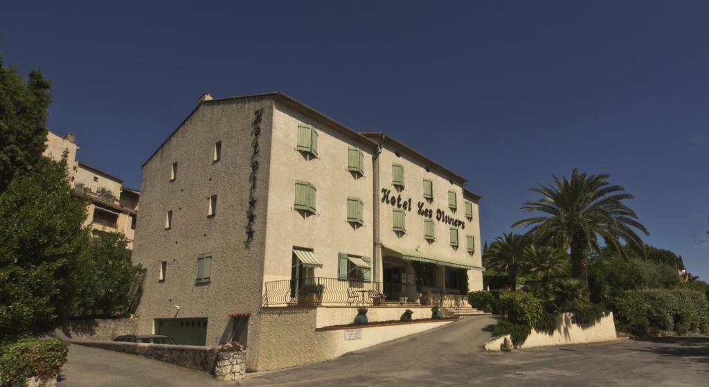 Hotel Les Oliviers Fayence Exterior foto